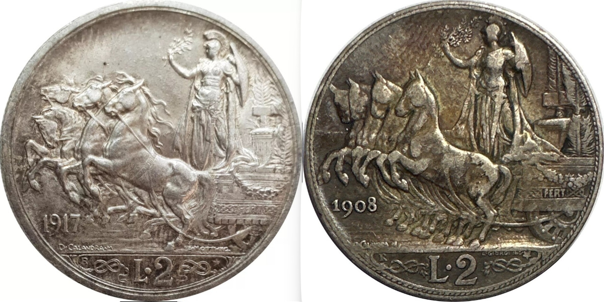 1917-R-Vittorio-Emanuele-III-2-Lire-Quadriga-Reverse